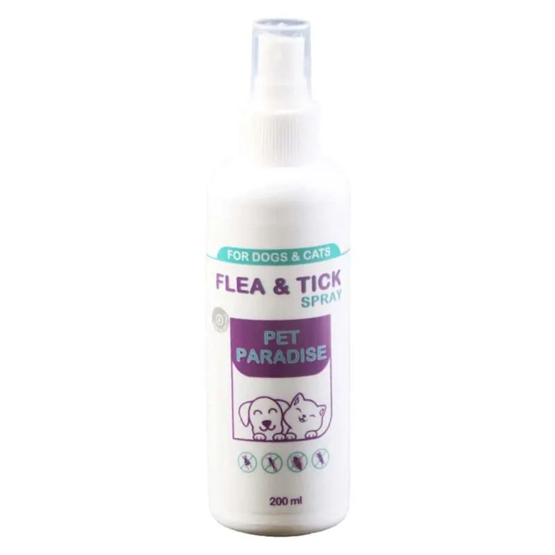 Pet Paradise Anti flea and Tick Spray For Dogs and Cats