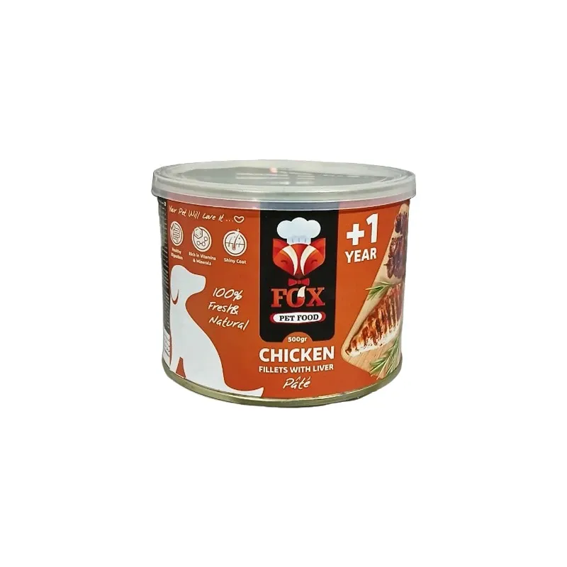 Fox Can Chicken And Liver