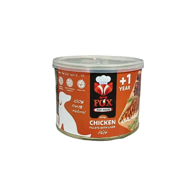 Fox Can Chicken And Liver