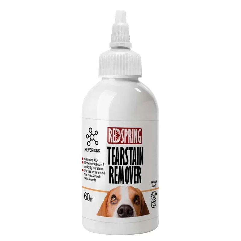 Red Spring Tear Stain Remover for Cats and Dogs