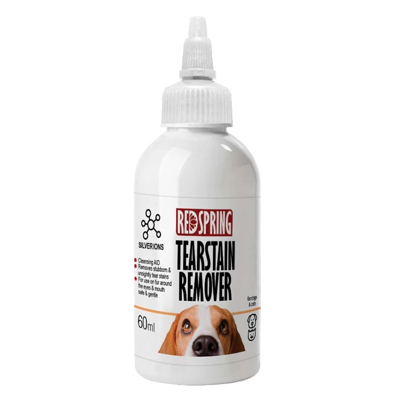Red Spring Tear Stain Remover for Cats and Dogs