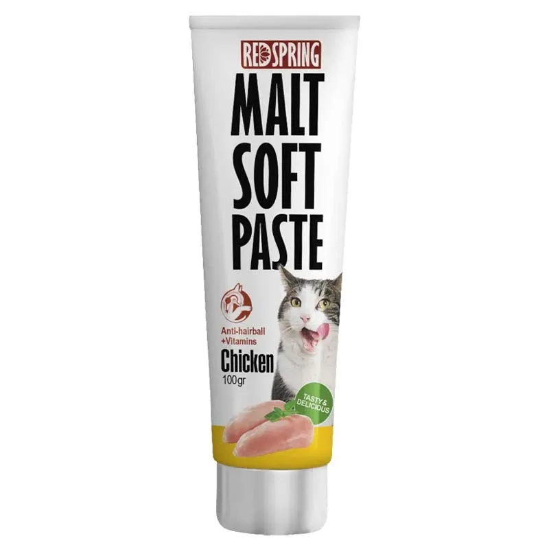 Red Spring Anti Hairball Malt Soft Paste