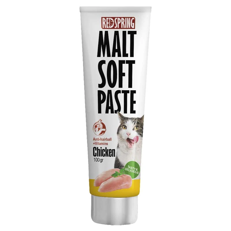 Red Spring Anti Hairball Malt Soft Paste