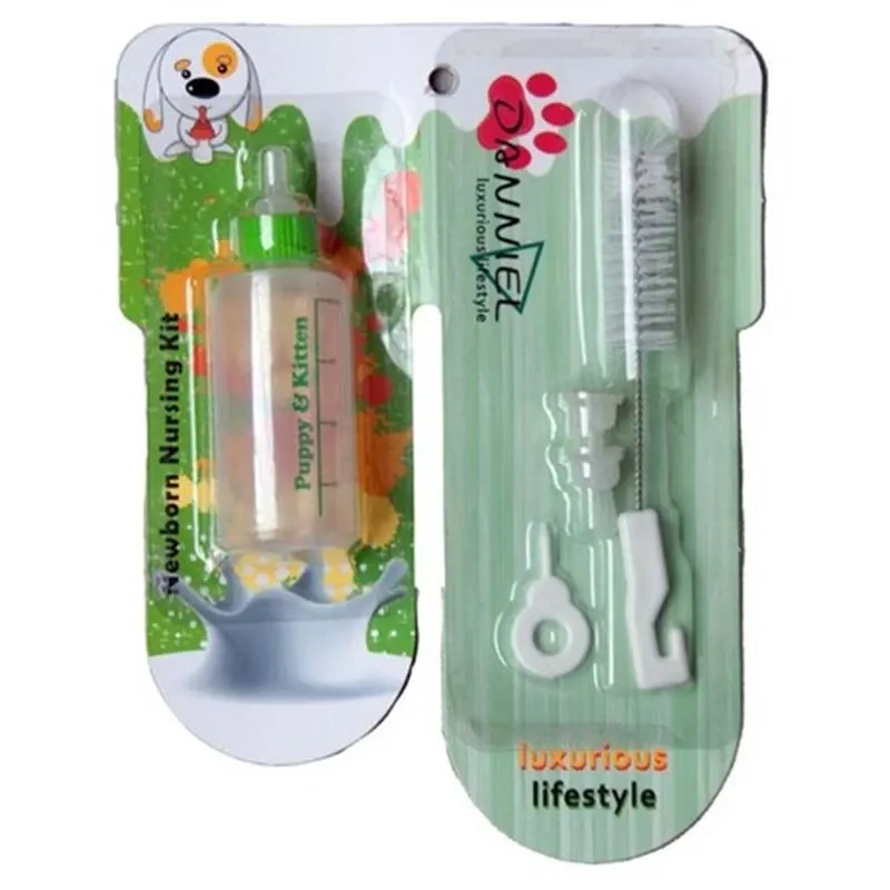 Daniel Dog and Cat Set Bottle Of Milk