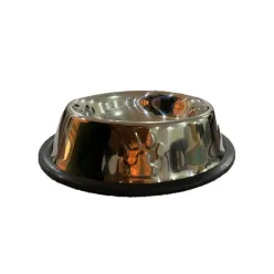 Dog And Cat Food Steel Bowl
