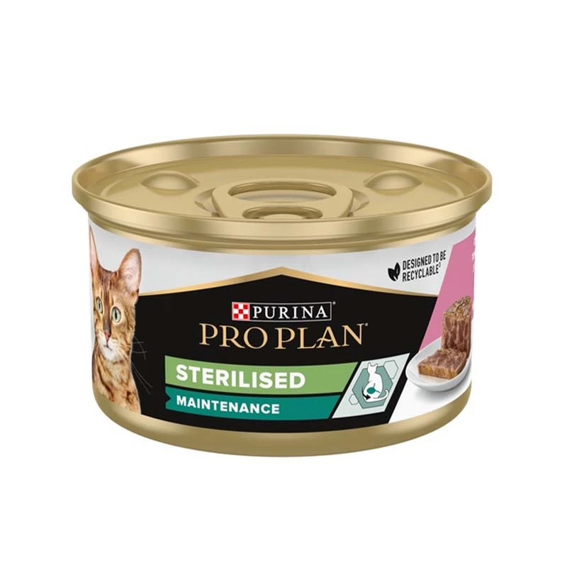  Proplan Sterilised Canned Adult Wet Cat Food With Salmon and Tuna