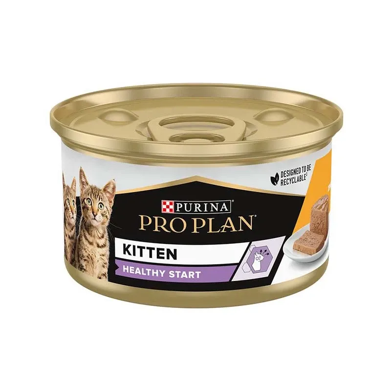 Proplan Canned Kitten Wet Cat Food With Turkey