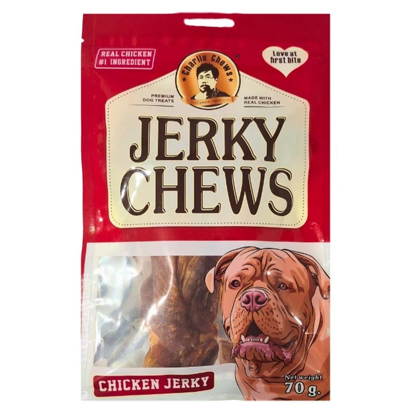 Jerky Chews Treat For Dogs With Chicken Flavor