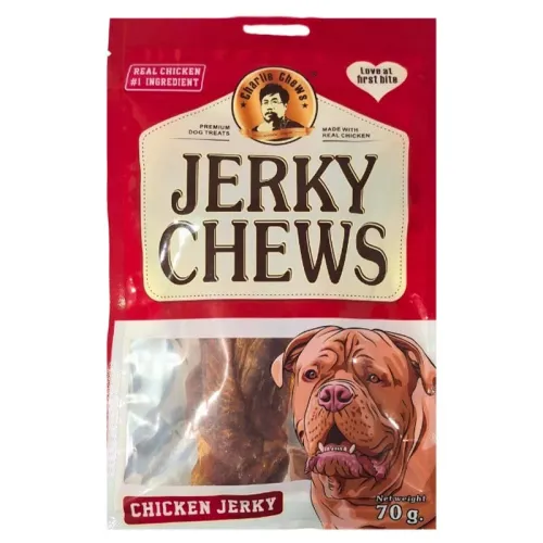 Jerky Chews Treat For Dogs With Chicken Flavor
