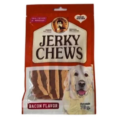 Jerky Chews Treat For Dogs With Bacon Flavor