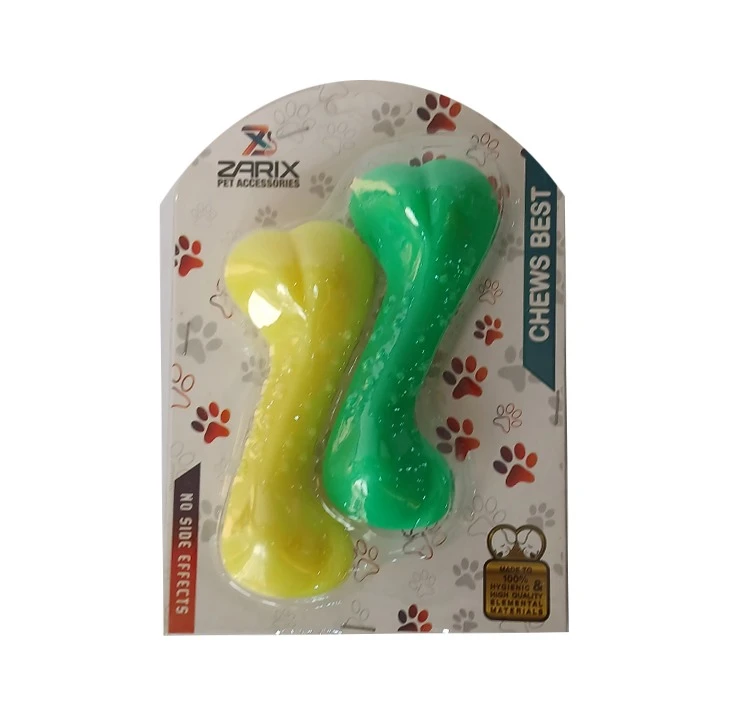 Bone Shaped Chew and Dental Dog Toy