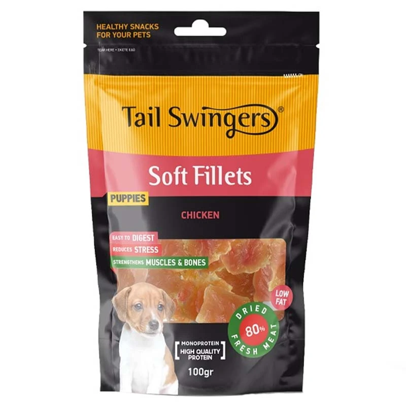 Tail Swingers Soft Chicken Fillets Slices