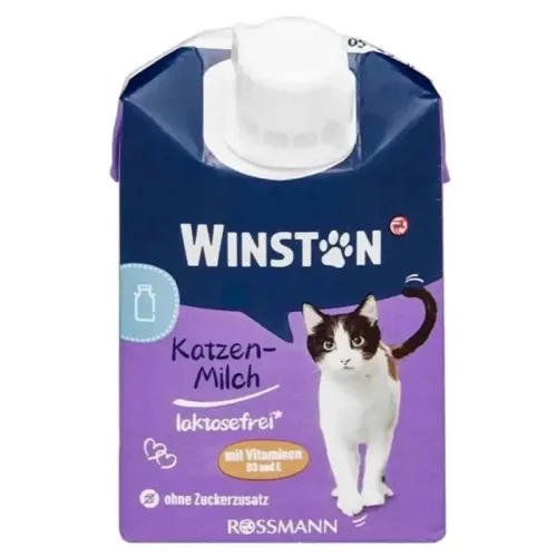 Winston High Quality Milk Without Lactose for Cats
