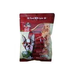 Love Me Dog Treats with Carrot Wraps and Beef