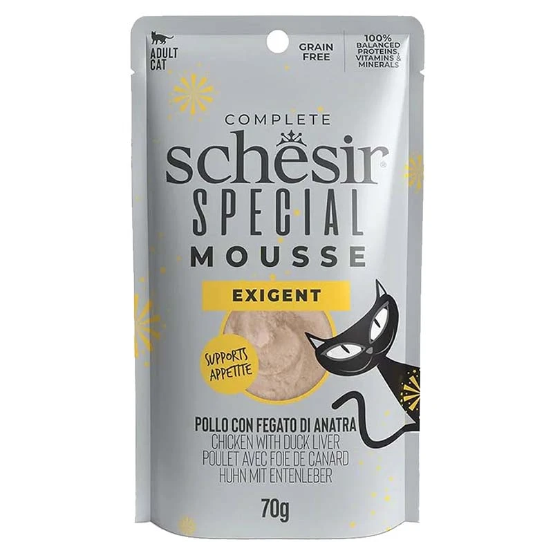Special Exigent Chicken With Duck Liver in Mousse 70g in Pouch Food for Adults