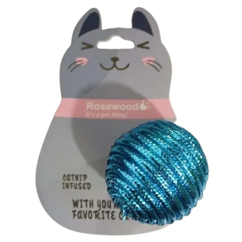 Rosewood Cat Toy _ Shiny Ball