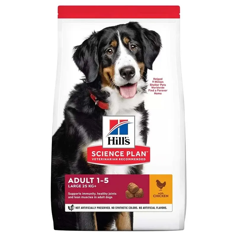 Hills Large Adult Dry Dog Food With Chicken Flavor