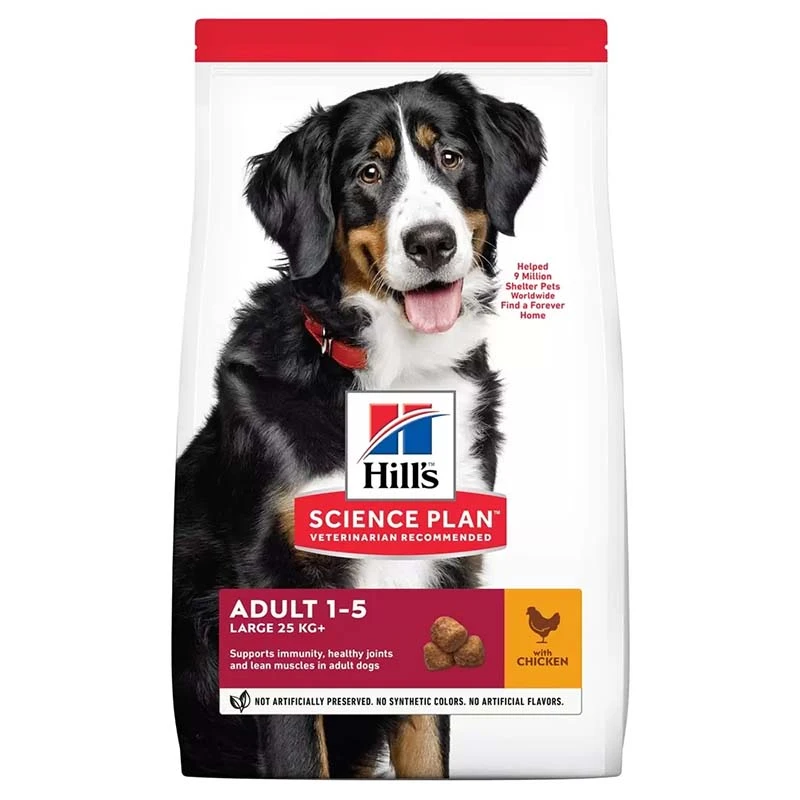 Hills Large Adult Dry Dog Food With Chicken Flavor