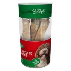 Sevil Pet Twisted Bone Treat for Dogs