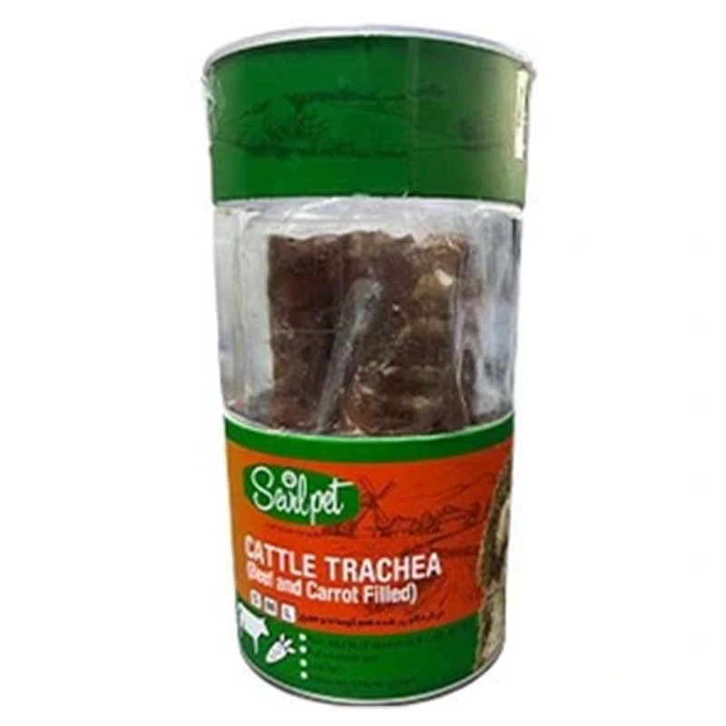 Sevil Pet cattle trachea Veal and Carrot Filled