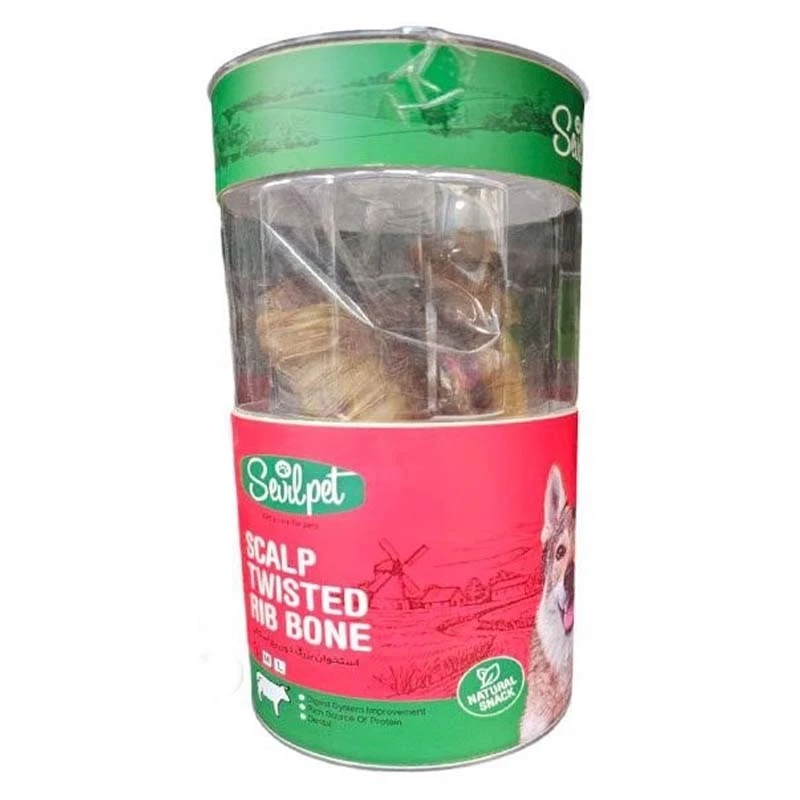 Sevil Pet Big Bone Twisted Scalp 