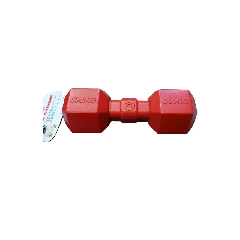 Large Latex Dumbbell Dog Toy