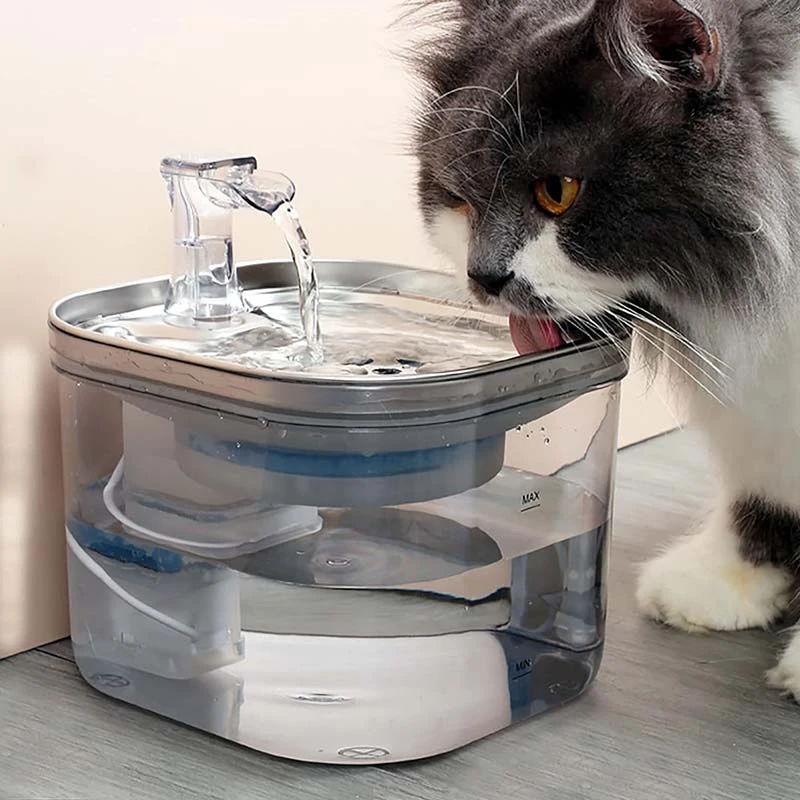 LKUWEE Pet Water Fountain 2L