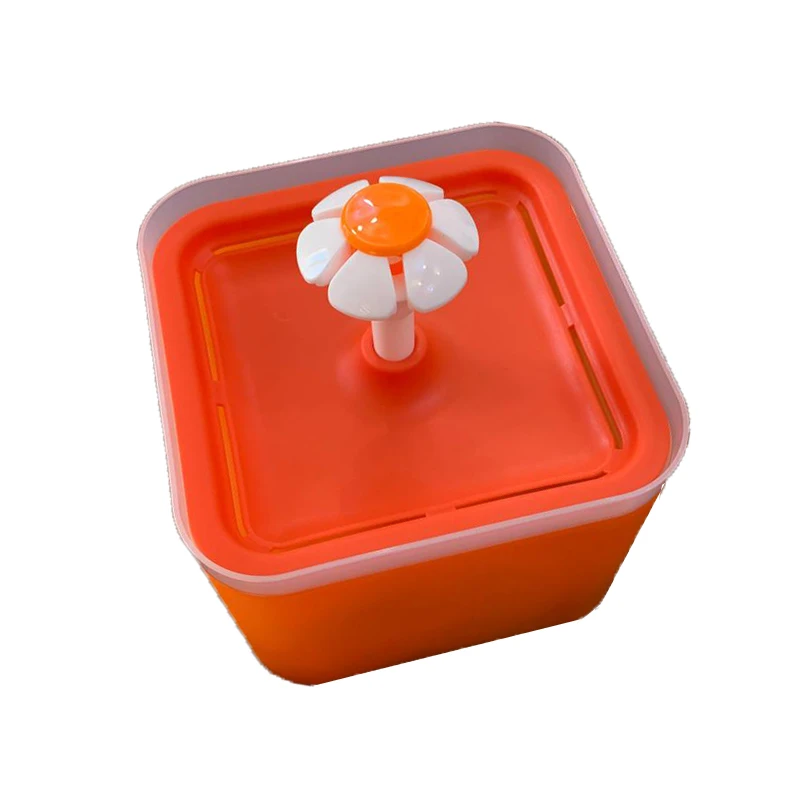 Tico Pet Cat Water Fountain with Water Level Window