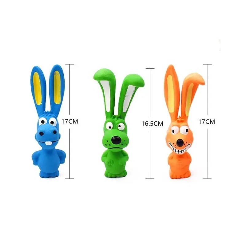 Squeky Cute Rabbit Dog Toy