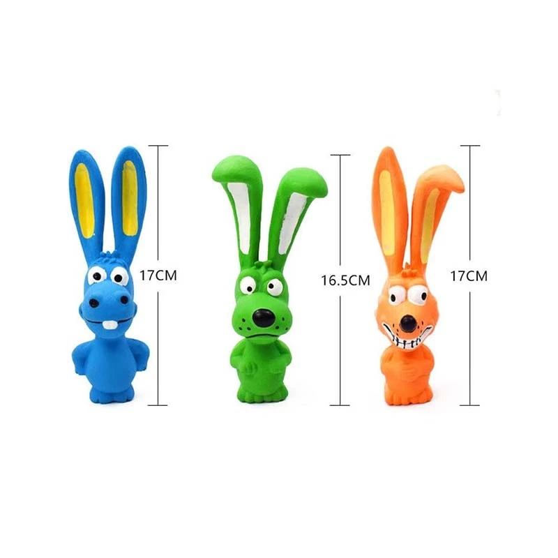 Squeky Cute Rabbit Dog Toy