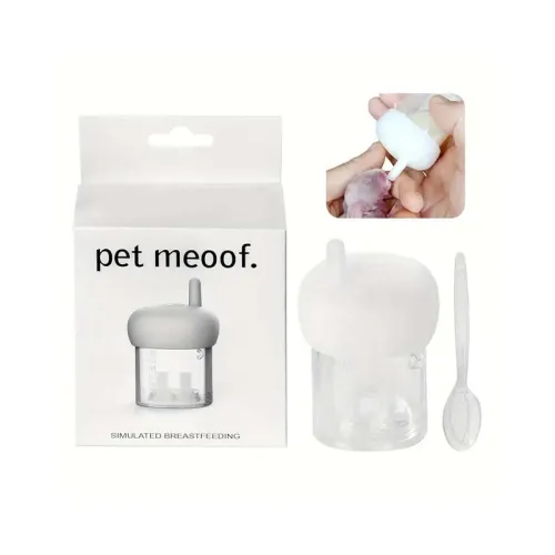 Pet Meoof Dog and Cat Set Bottle Of Milk