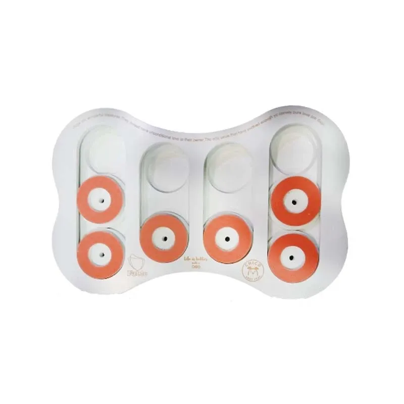 Dog Wooden Bone Shaped Slow Feeder Puzzle Toy