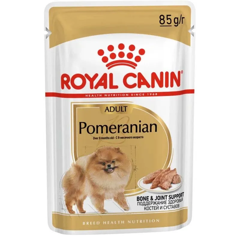 Royal Canin Pomeranian Pouch Adult Wet Dog Food