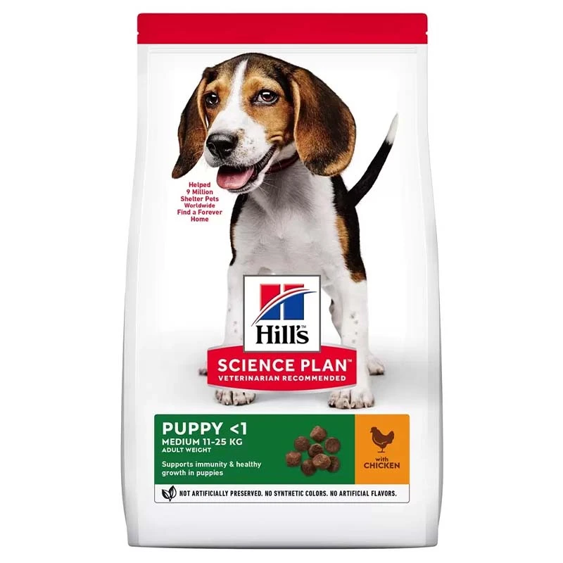 Hills Science Plan Medium Puppy Food with Chicken