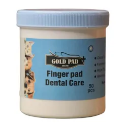 Gold Pad Finger Pad Dental Care for Cats and Dogs