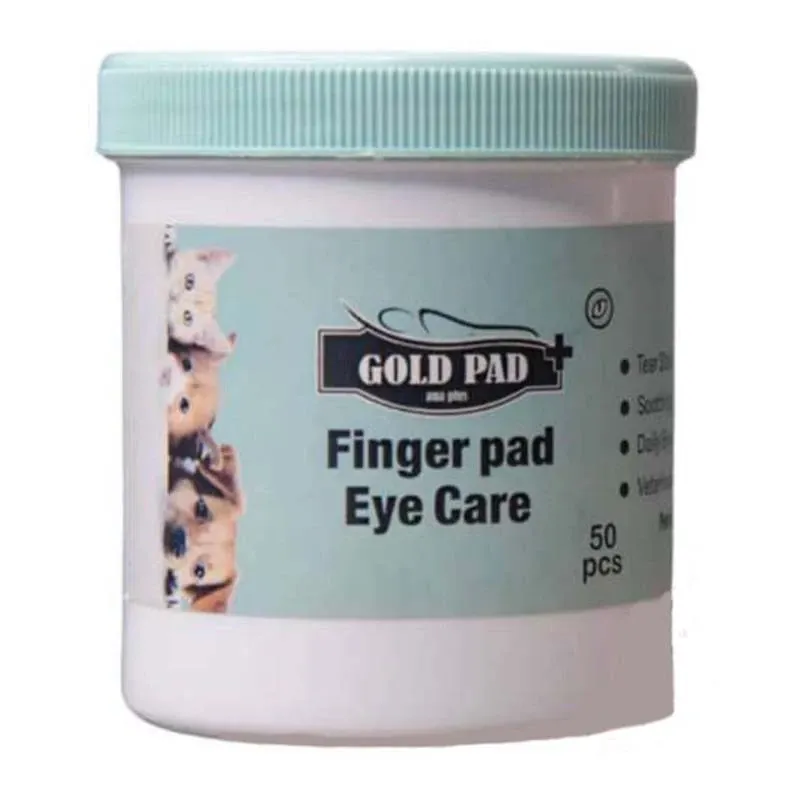 Gold Pad Finger Pad Eye Care for Cats and Dogs