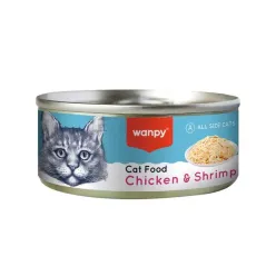 Wanpy Dog Canned Food with Chicken and Shrimp