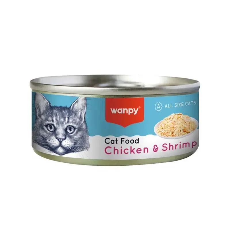 Wanpy Dog Canned Food with Chicken and Shrimp
