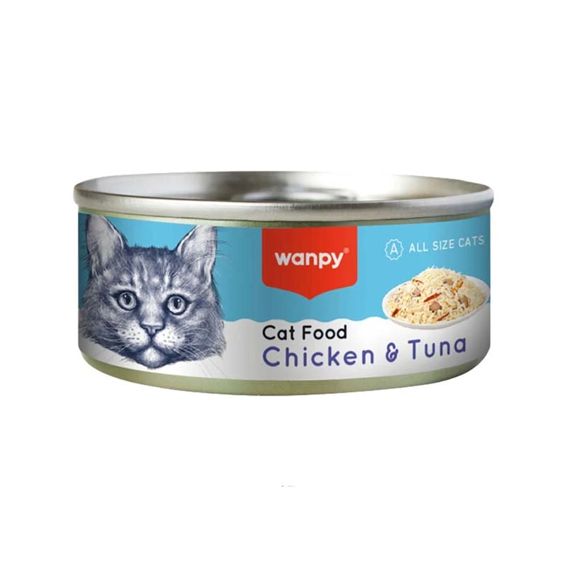 Wanpy Dog Canned Food with Chicken and Tuna