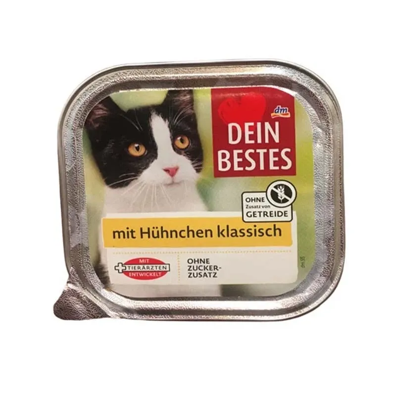 Dein Best Vom Adult Wet Cat Food With Chicken Flavor