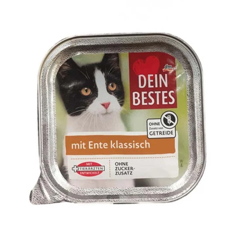 Dein Best Vom Adult Wet Cat Food With Duck Flavor