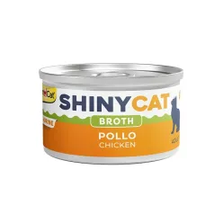 GimCat Shiny Cat Food With Chicken in Broth