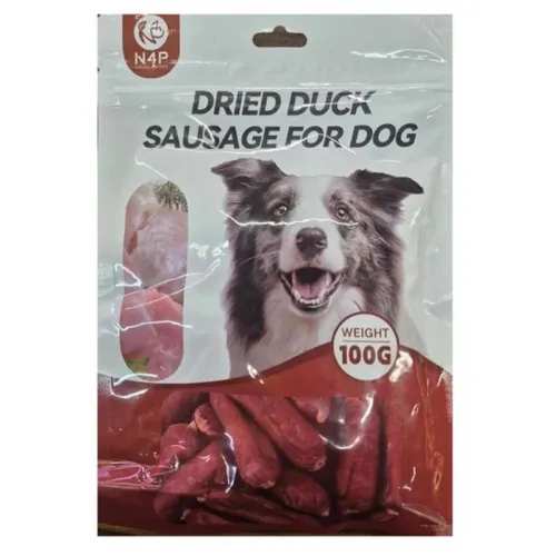 N4P Dog Snack Sausage with Duck, Chicken and Beef