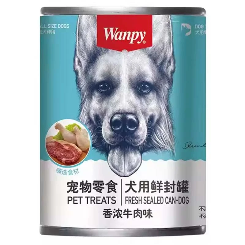 Wanpy Premium Dog Canned Food Chicken and Beef
