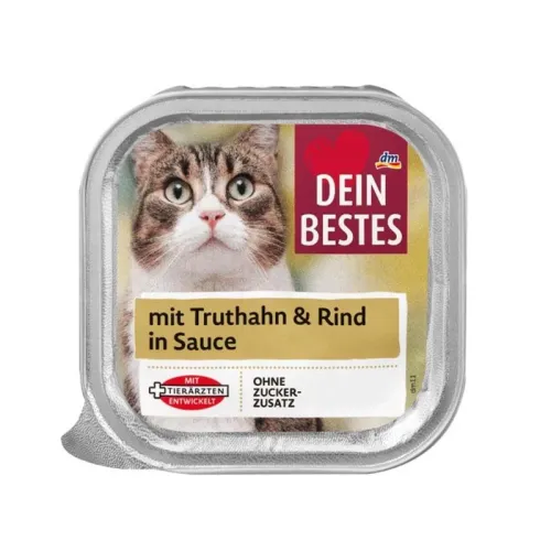 Dein Bestes Vom Adult Wet Cat Food With Goose and Duck