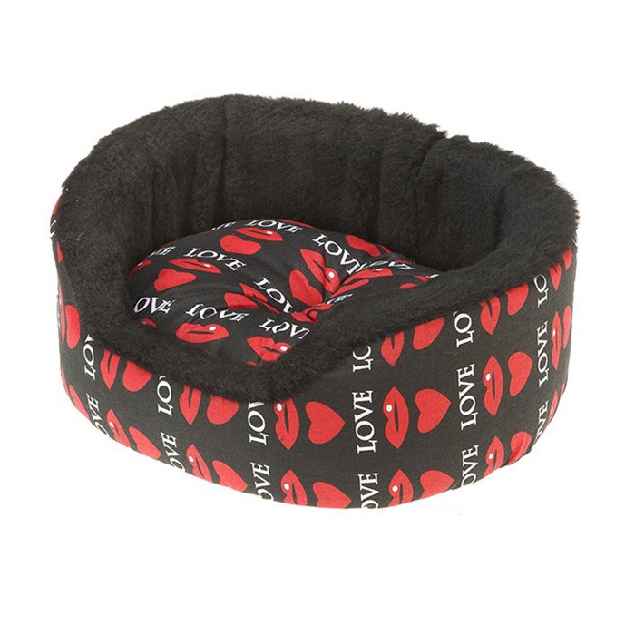  Domino Cushion poodle love