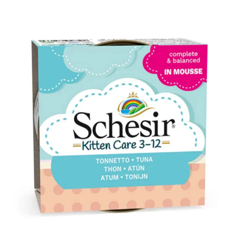 Schesir Canned Wet Cat Food with Tuna