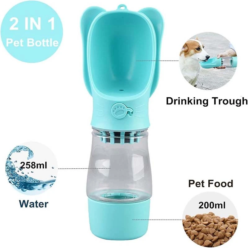 Portable Dog And Cat Water and Food Bottle