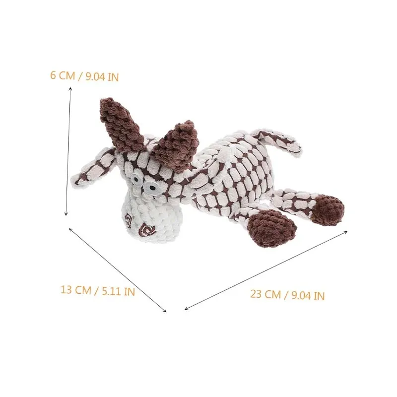 Dog Toys Soft Rubber Animal shaped Toy