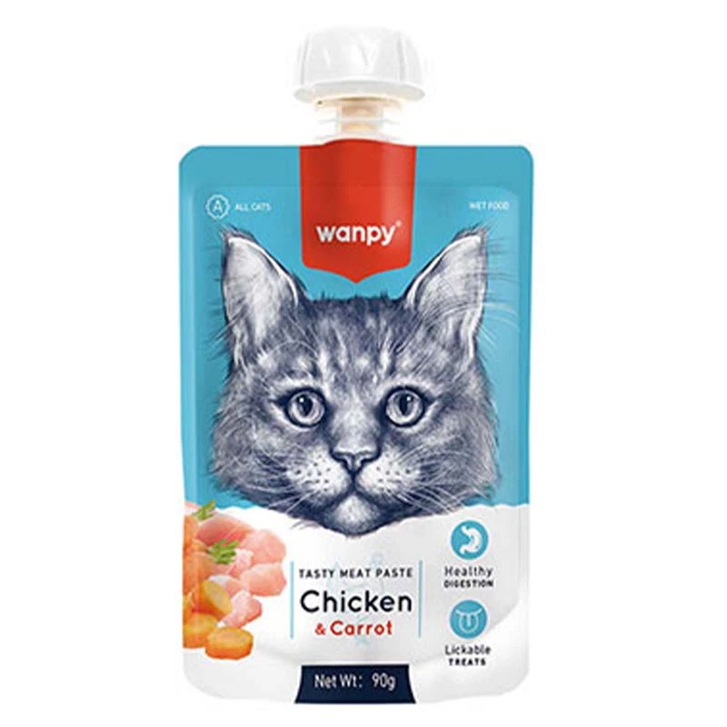 Wanpy Cat Pudding With Chicken and Carrot Flavor